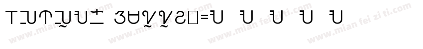 Linear Smooth字体转换